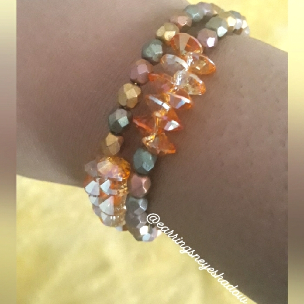 Memory wire bracelet #1